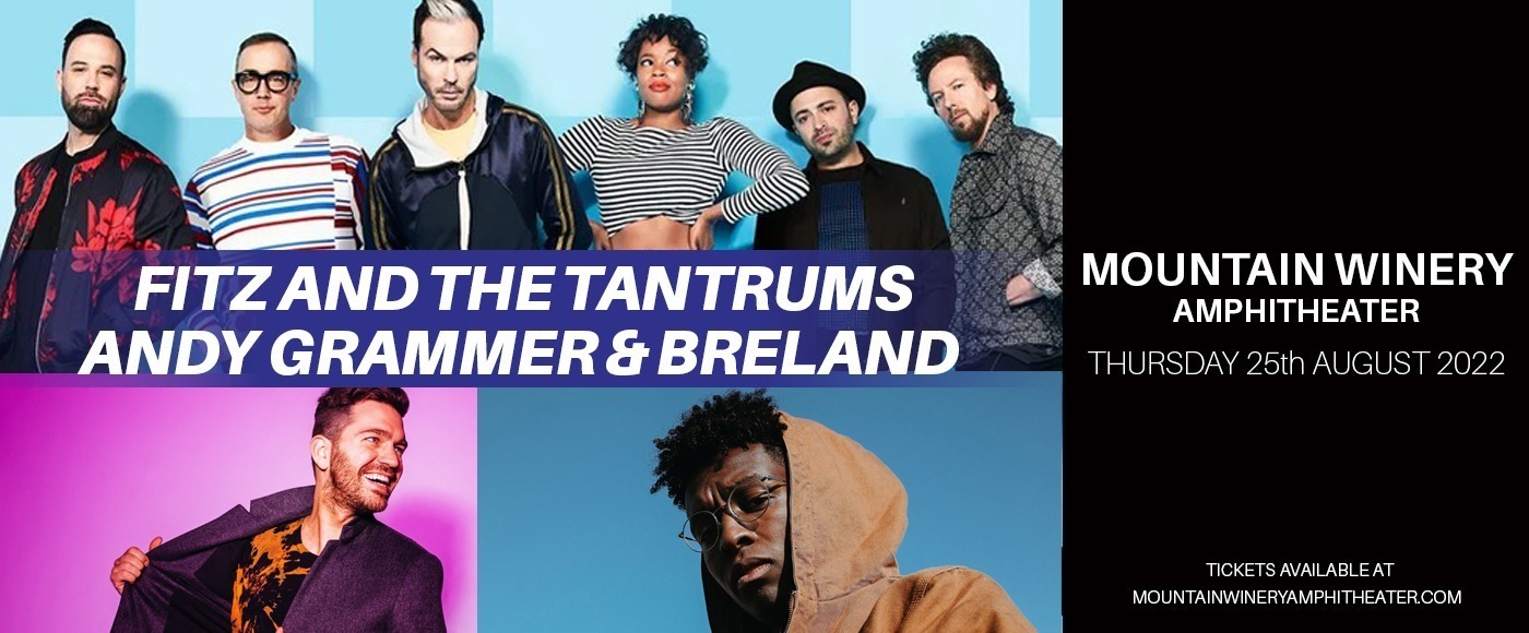 Fitz and The Tantrums, Andy Grammer & Breland