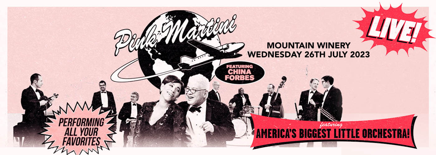 Pink Martini & China Forbes